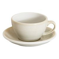 Кофейная пара Loveramics egg, 250ml, цвет: бежевый (Ivory) C088-B074B/C088-140BIV 