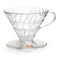 Воронка для заваривания кофе HARIO V60, размер 02, пластиковая, прозрачная, VDR-02-T 