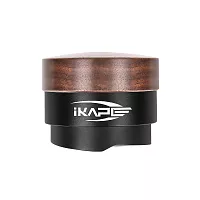 Распределитель кофе IKAPE V1 Gravtity (деревянная ручка, черная база) автоматический leveling, 58 mm 