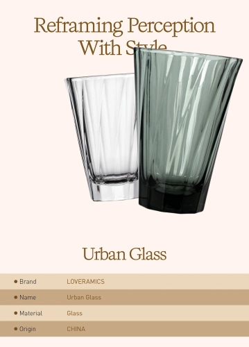 Стакан Loveramics Urban Glass 70ml espresso, цвет: прозрачный (clear) G093-21B  фото 8