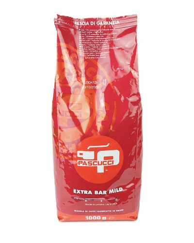 Extra Bar Mild PASCUCCI (для эспрессо) кофе в зернах, упак. 1 кг. 