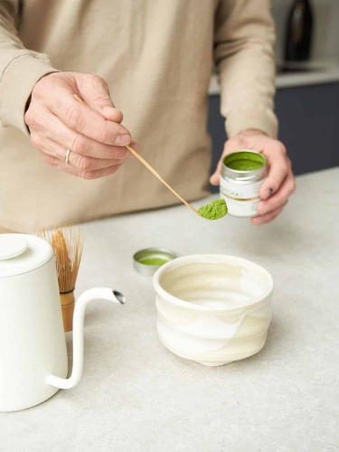 Мерная ложка для матча (тясаку) ORIGAMI TEA бамбуковая  фото 5