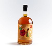 Яблоко-корица LIQUID JOY сироп, бутылка стекло 700 мл. 