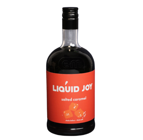 Солёная Карамель LIQUID JOY сироп, бутылка стекло 700 мл.  фото 2