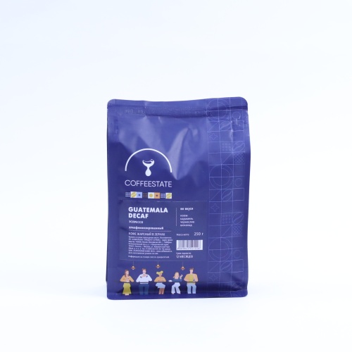 Guatemala Decaf COFFEESTATE (для эспрессо) кофе в зёрнах, упак. 250 г. 
