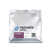 Colombia Juan Carlos Artunduaga ROCKETS COFFEE (под фильтр) кофе в зернах, упак. 250 г. 