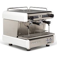 Кофемашина эспрессо рожковая CONTI CC100 Compact TC White 2 группы, цвет белый 