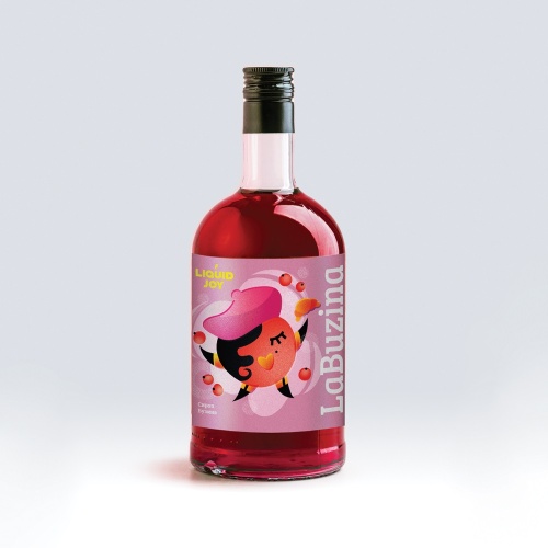 Бузина LIQUID JOY сироп, бутылка стекло 700 мл.  фото 2