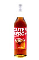 Амаретто сироп Gutenberg, бутылка стекло 1 литр 