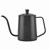 Чайник для пуровера IKAPE 0.6 л (черный) — питчер с тонким носиком для pour-over кофе, без нагрева 