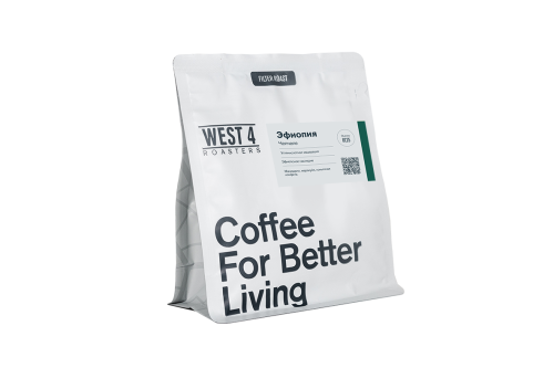 Эфиопия Челчеле WEST 4 ROASTERS (под фильтр) кофе в зернах, упак. 200 г. 