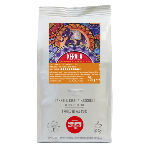 White Kerala PASCUCCI кофе молотый в капсулах, упак. 25 шт. 