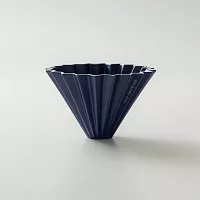 Воронка ORIGAMI Dripper M Matt Navy (керамика), цвет синий 