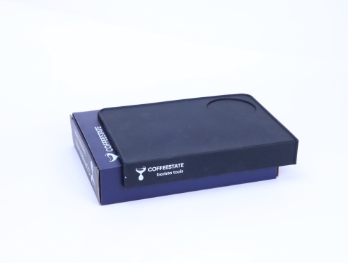 Коврик для темпинга COFFEESTATE Barista Tools, резиновый, чёрный, размер 20,3x15 см  фото 3