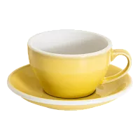 Кофейная пара Loveramics egg, 250ml, цвет: сливочный (butter cup) C088-116BBC/C088-144BBC 