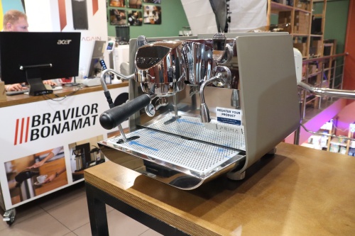 Кофемашина эспрессо рожковая Victoria Arduino Eagle One Prima 1 group taupe цвет серо-коричневый  фото 2