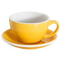 Кофейная пара Loveramics egg, 300ml, цвет: желтый (yellow) 300-11BYE/12BYE 