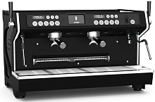 Кофемашина эспрессо рожковая Conti Monte Carlo Ultima Black мультибойлер, 2 группы, цвет черный 