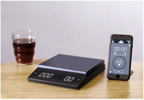 Весы для кофе FELICITA Incline черные  фото 2