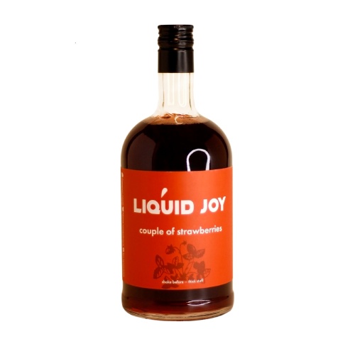 Клубника LIQUID JOY сироп, бутылка стекло 700 мл. 