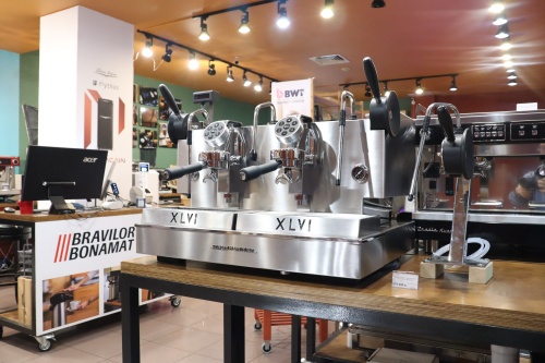 Кофемашина эспрессо рожковая XLVI Steamhammer 2 GR Electronica Standart 110005  фото 4