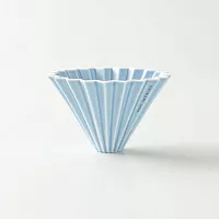 Воронка ORIGAMI Dripper M Matt Blue (керамика), цвет голубой 
