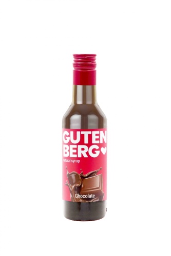Шоколад сироп Gutenberg, бутылка стекло 250 мл 