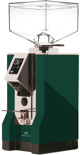 Кофемолка для эспрессо Eureka Mignon Specialita 55 16CR Green Gourmet, цвет корпуса зеленый 