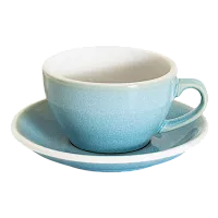 Кофейная пара Loveramics egg, 250ml, цвет: голубой лёд (ice blue) C088-118BIB/C088-146BIB 