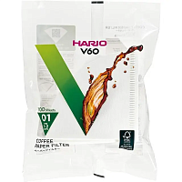 Фильтры для воронки Hario VCF-01-100W, упак. 100 шт. 