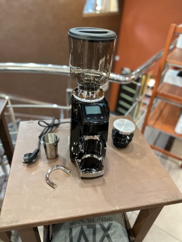 Кофемолка для альтернативы и эспрессо JieXing JX-800 black  фото 10