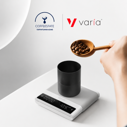 Весы бытовые VARIA AKU Scale. Цвет белый  фото 3