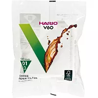 Фильтры бумажные для воронок Hario VCF-01-100M, упак. 100 шт 
