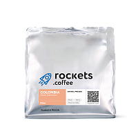Colombia Edwin Zambrano ROCKETS COFFEE (под фильтр) кофе в зернах, упак. 250 г. 