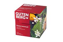 Чай в пирамидке чёрный ароматизированный Божественный Gutenberg Красная серия упак. 20 шт 