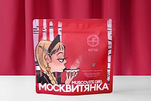 Москвитянка НИТКА чай черный с черёмухой, упак. 50 г. 