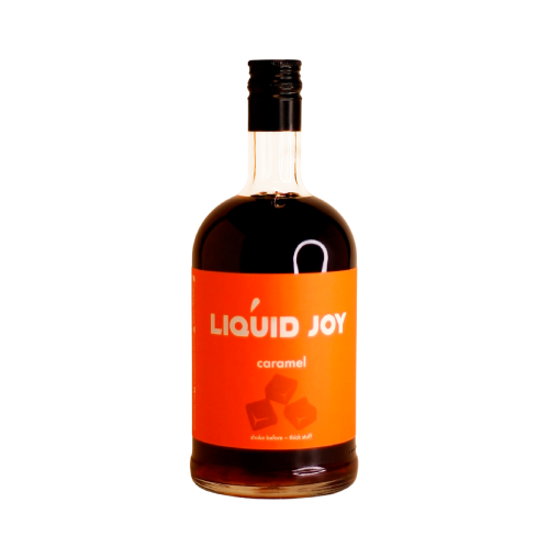 Карамель LIQUID JOY сироп, бутылка стекло 700 мл.  фото 2