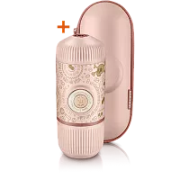 Кофеварка ручная WACACO Nanopresso с чехлом, цвет Dark Soul Pink WCCNPDSP 