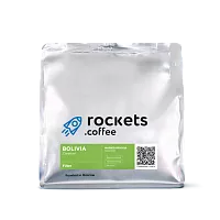 Bolivia Caranavi ROCKETS COFFEE (под фильтр) кофе в зернах, упак 250 г. 