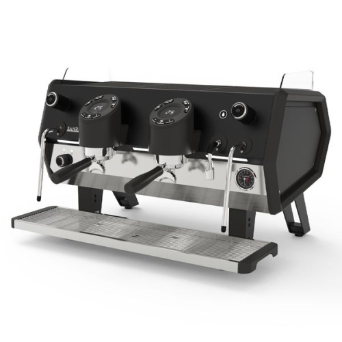 Кофемашина эспрессо рожковая Sanremo D8 2 высокие группы, подсветка групп, черная, D8Q411260801 