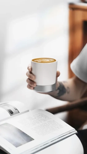 Чашка керамическая белая CERA Series Ceramic Cup- 240ml  фото 2