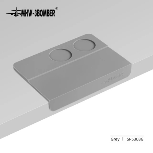 Коврик для темпинга угловой MHW-3BOMBER SILICONE PAD, 235*145*6 мм, серый, SP5308G, 
