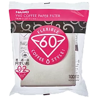 Фильтры HARIO для воронки, упак. 100 шт. VCF-02-100W (КПБ) 