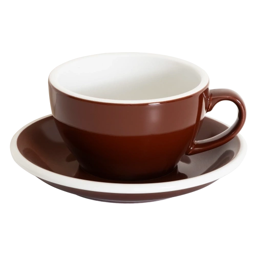 Кофейная пара Loveramics egg, 250ml, цвет: коричневый (brown) C088-94BBR/C088-06BBR 