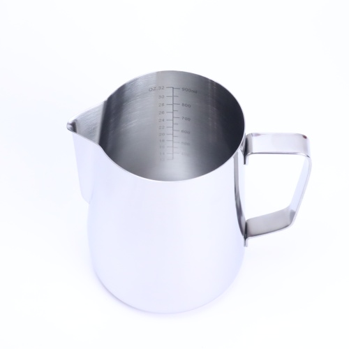 Питчер молочник для капучино и латте COFFEESTATE Barista Tools, стальной, объём 1000 мл.  фото 3