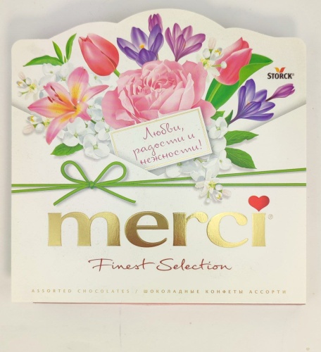 Конфеты MERСI ассорти Весна, упак. 200 г. 