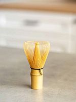 Венчик для матча (тясен) ORIGAMI TEA бамбуковый, 100 ворсинок 