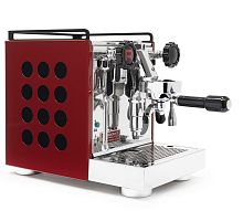Кофемашина эспрессо рожковая Rocket Appartamento PIAZZA ROSSA RE501R1B11 красная с чёрными вставками 