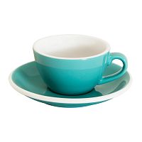 Кофейная пара Loveramics egg, 150ml, цвет: бирюзовый (teal) C088-61BTE/C088-32BTE 