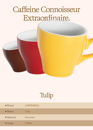 Чашка Loveramics Tulip 280ml, цвет: белый (white) C087-01BWH  фото 8